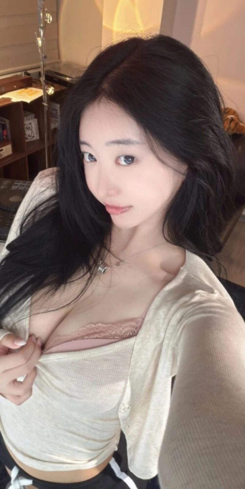 하니니 하늘색 줄무늬 끈비키니 + 방셀 모음-4