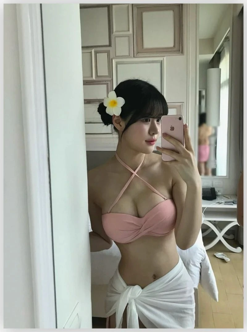 강명비 전 치어리더 비키니