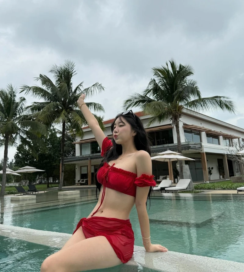다낭에 간 안지현 치어리더-6