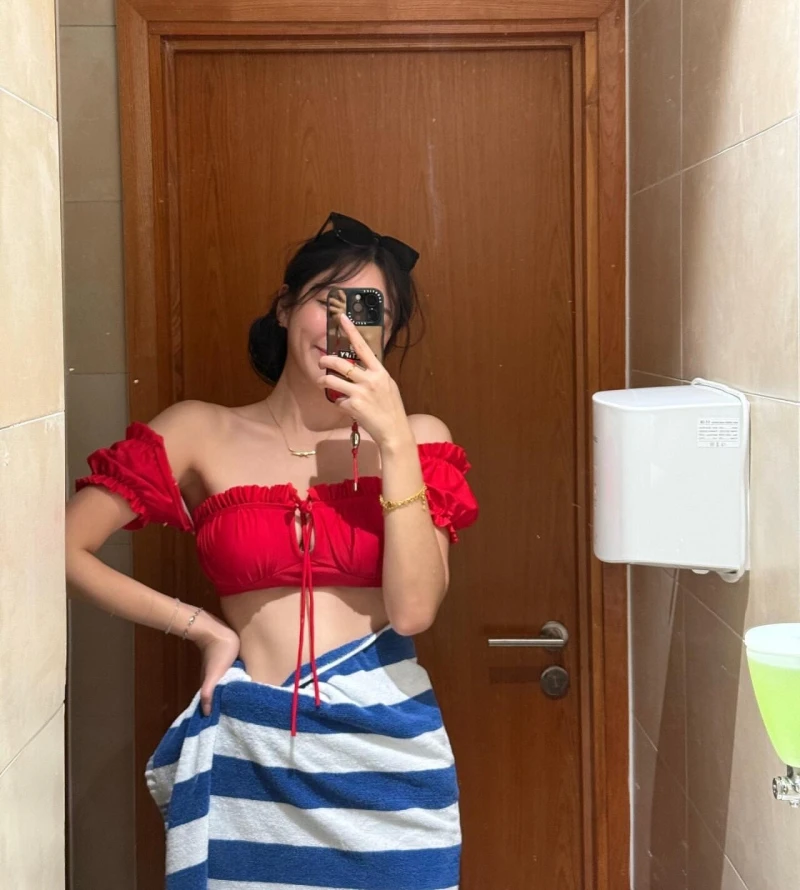 다낭에 간 안지현 치어리더-11