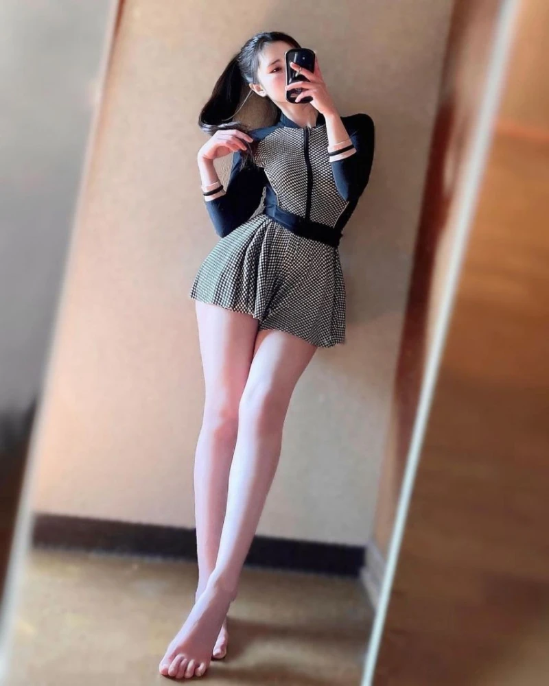 키 147cm 에 몸무게 40kg라는 일본 누나 셀카-17
