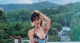 김한나 수영복 자태