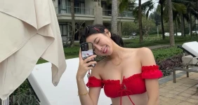 안지현 치어리더랑 신혼여행 가면 이런 느낌