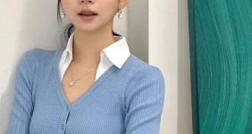 ㅇㅎ)하트시그널4' 김지영 배텐 봉긋한 가디건