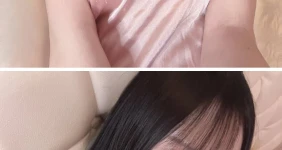 침대에서 대놓고 끼부리는 처자
