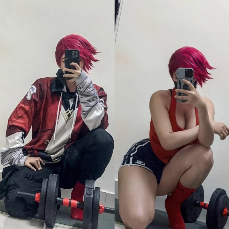 코스프레가 취미라는 폭력적인 헬창 누나-2