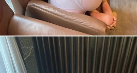 엉덩이가 어마어마하게 크시네
