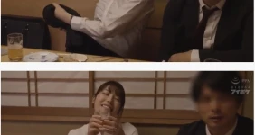 불금에 회식 참석한 여직원