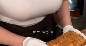 ㅇㅎ) 크고 두꺼운 샌드위치