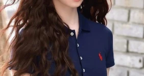 에스파 윈터 타이트한 단추 티셔츠