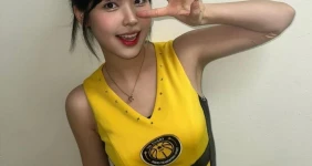 치어리더 박예은 벌써 여름 휴가