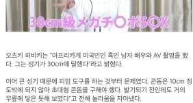 AV 여배우가 말하는 30cm 대물과 야스 했던 후기 