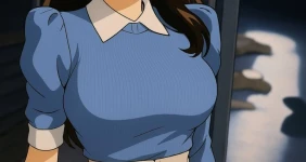 AV배우 나기 히카루 명탐정코난 버전