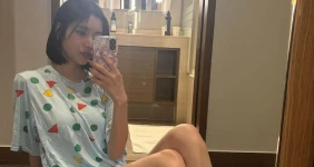 한국에 온 배우 카에데 카렌