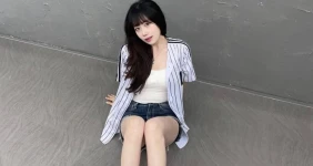 치어리더 김자영 흔한 사복패션