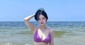 물을 좋아하는 인싸녀 몸스타그램