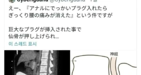거대 딜도의 효능 ㄷㄷㄷ