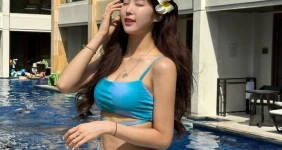 치어리더 이리안 수영복 이런 포인트 좋더라