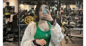 운동 5시간 한 거 디시에 인증사진 올린 누나