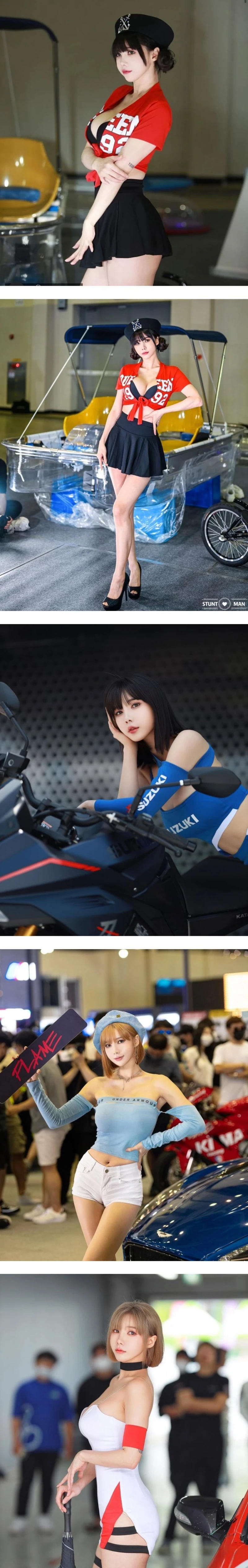 레이싱 모델 송주아 몸매