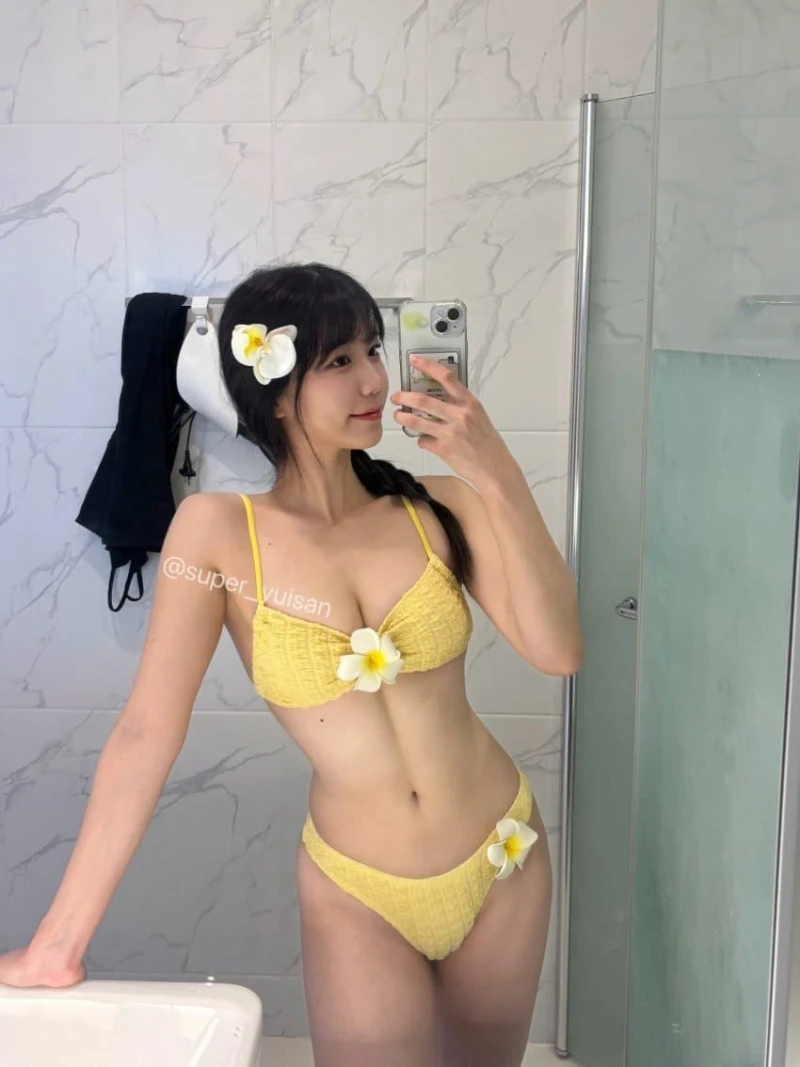 매력 지리는 비키니 셀카-2