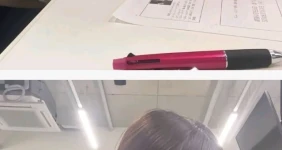 공부하다 지친 여대생.. jpg