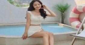 모델 김주희 호텔 바캉스룩 남친시점