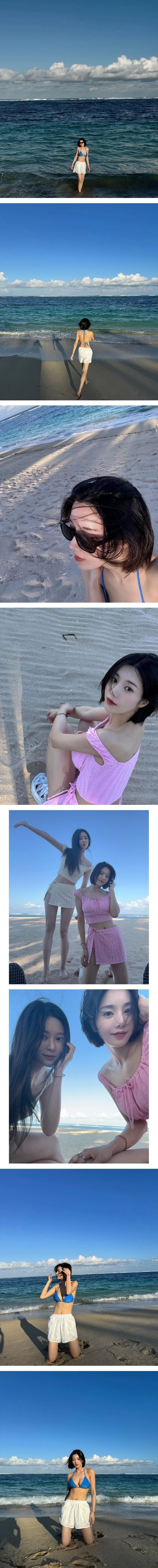 워터밤 큰 거 온다.. 권은비 비키니 ㄷㄷ