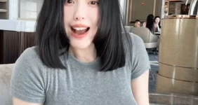 지퍼가 잘 안 올라간다는 운동하는 처자