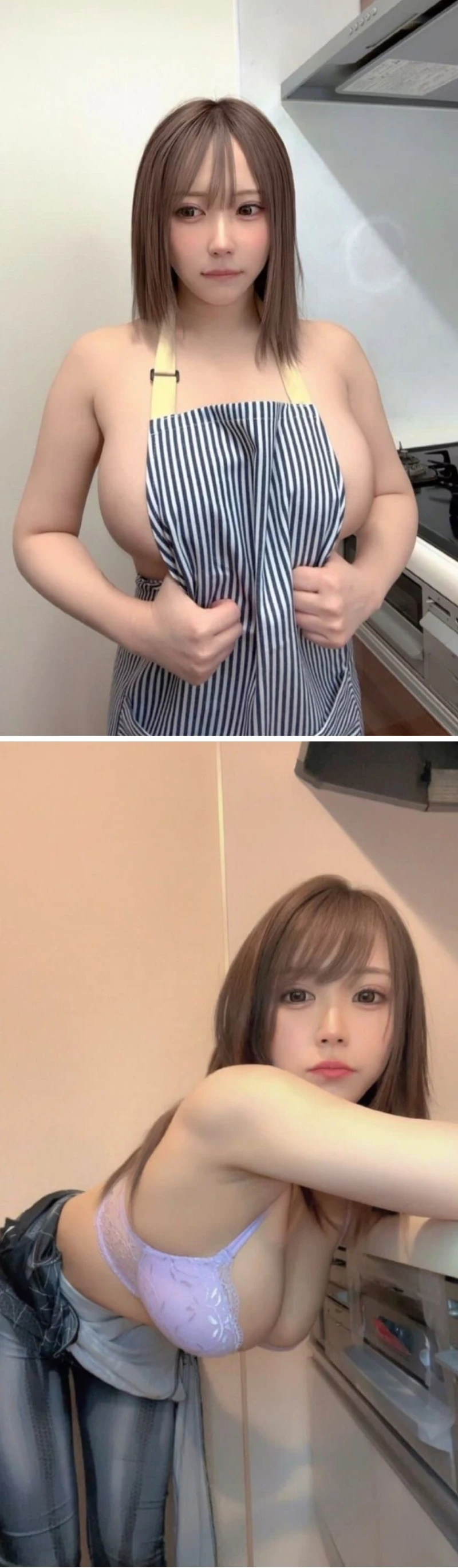 스시녀 폭유 앞치마.. jpg