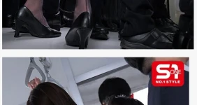 19) 지하철에서 강제로 당하는 스타킹녀