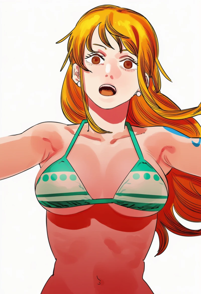다른만화 그림체로 그린 원피스 나미-17