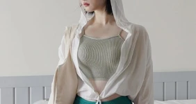플러스 사이즈 모델 유진 수영복