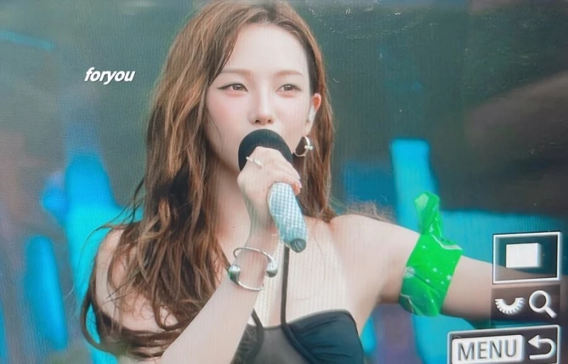 오늘자 카리나 워터밤 슴골-4