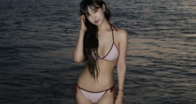 핑크 비키니 몸매
