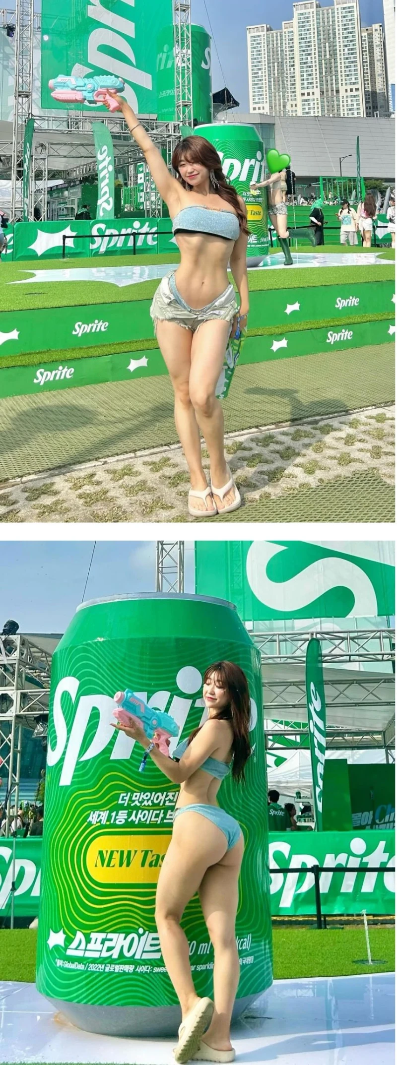 워터밤녀의 반전 뒤태 ㄷㄷ