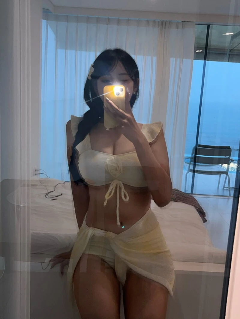 감서윤 치어리더 비키니-2