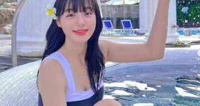 수영복을 입어도 건강한 치어리더 하지원