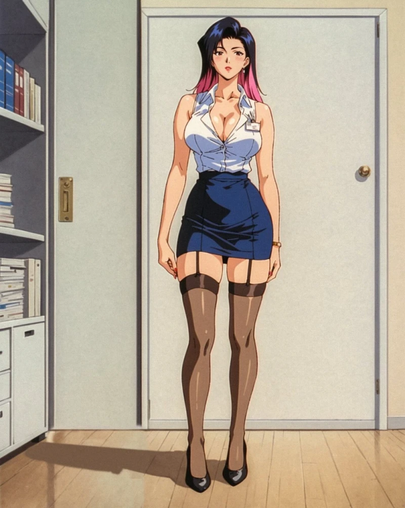 90년대 그림체로 만들었다는 AI 그림-2