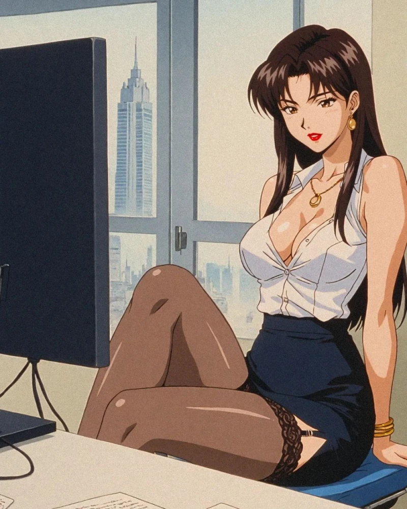 90년대 그림체로 만들었다는 AI 그림-3