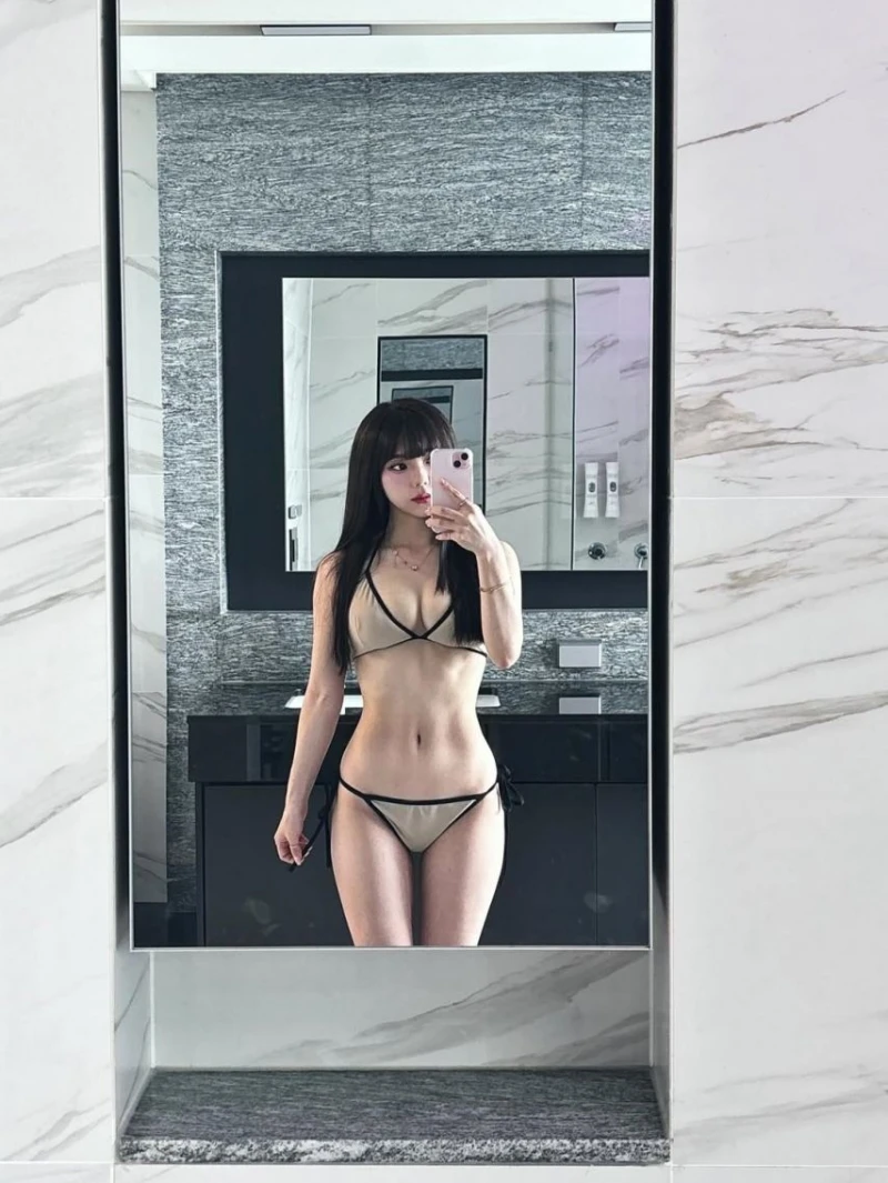슬랜더 스타일 비키니-12