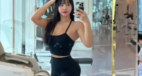 헬스장에는 이런 누나가 꼭 필요하죠