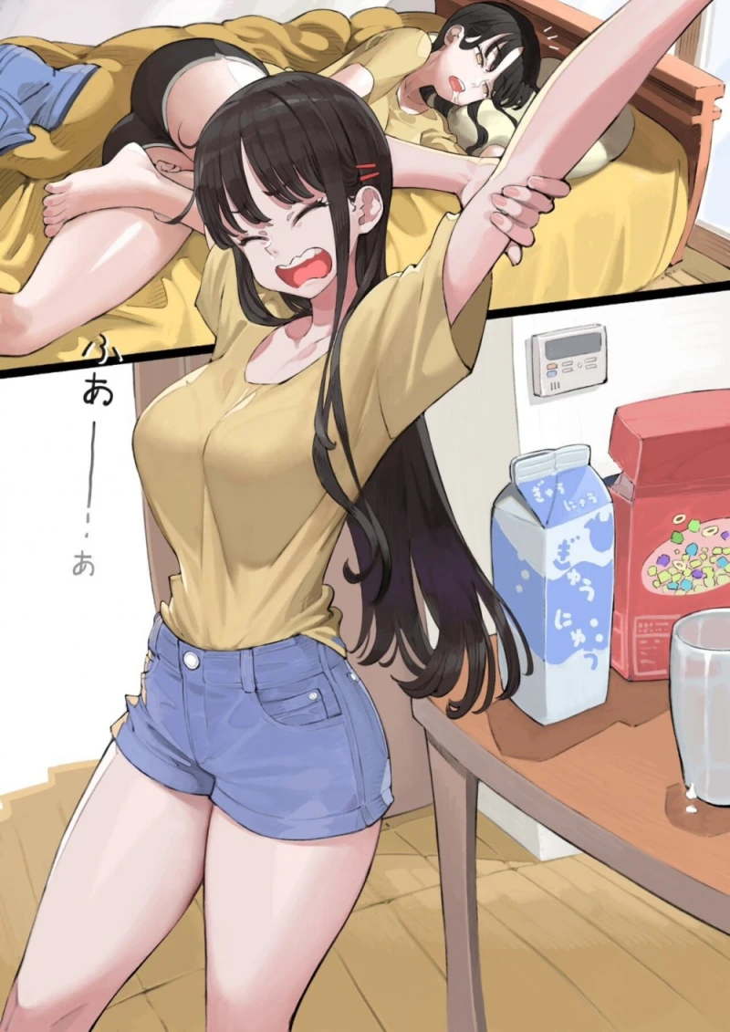 동생 먹을거 뺏어먹는 요망한 언니