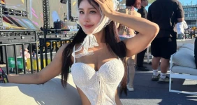 피트니스 모델 유혜지 부산 워터밤