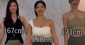 비슷한 몸무게.. 다른 느낌