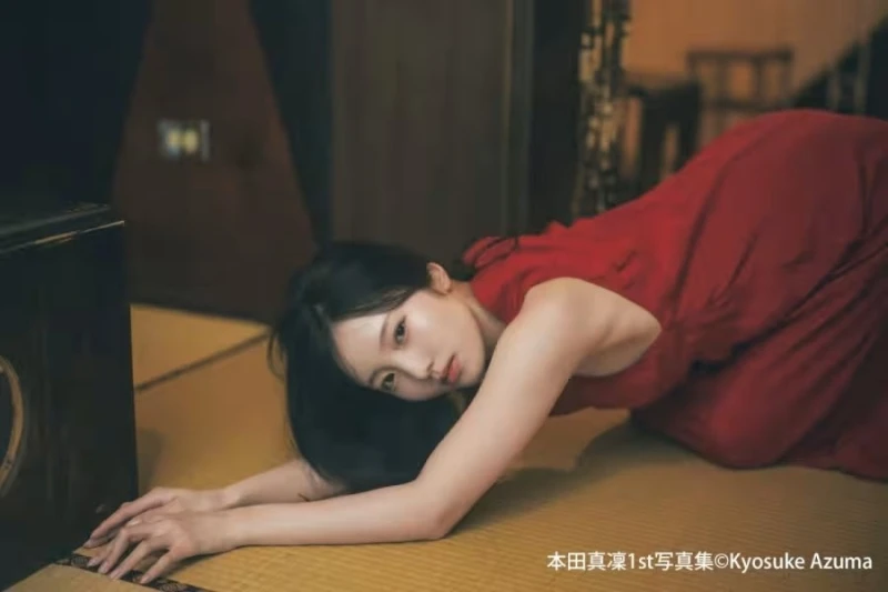 일본 미녀 피겨요정 혼다 마린 노출 컨셉 사진집-16