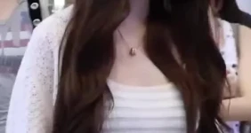 장원영 눈부신 화이트 시스루룩