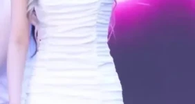 밀착 원피스 몸매 라인 트리플에스 정하연