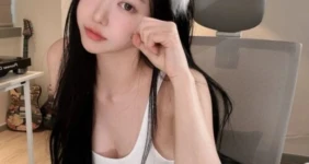 하니니 하늘색 줄무늬 끈비키니 + 방셀 모음