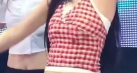 에스파 카리나 끈나시 청바지 무빙
